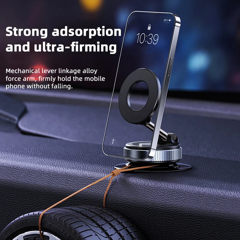 Magnetic Phone Holder|Three-axis Rotation For Free Adjustment|A Convenient Choice For Multiple Scenarios.