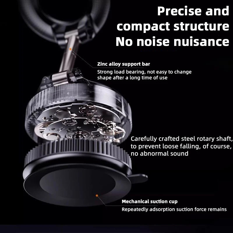 Magnetic Phone Holder|Three-axis Rotation For Free Adjustment|A Convenient Choice For Multiple Scenarios.