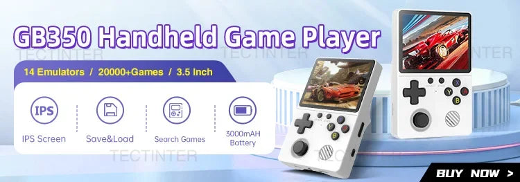 R36HD 3.5-inch IPS Screen Portable Handheld Game Player Linux System Mini Retro Video Game Console Built-in 64G 20000+ Games